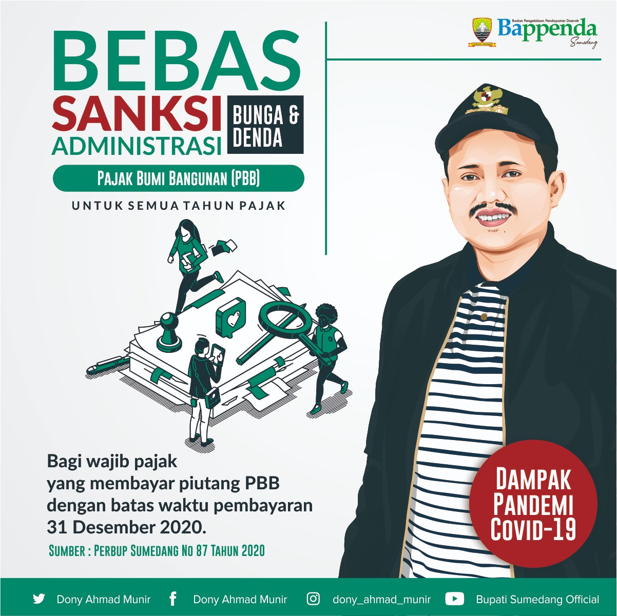 Ini Cara Bayar Bebas Denda Dan Bunga Bagi Wajib Pajak PBB - Kabupaten ...