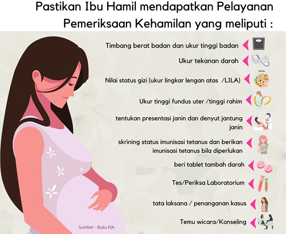 Pemeriksaan Ibu Hamil Harus 6 Kali Kabupaten Sumedang